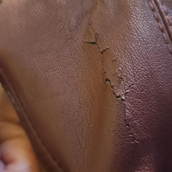 ☆Faux leather Jacket & Scarf incl size 20 - Picture 10 of 11